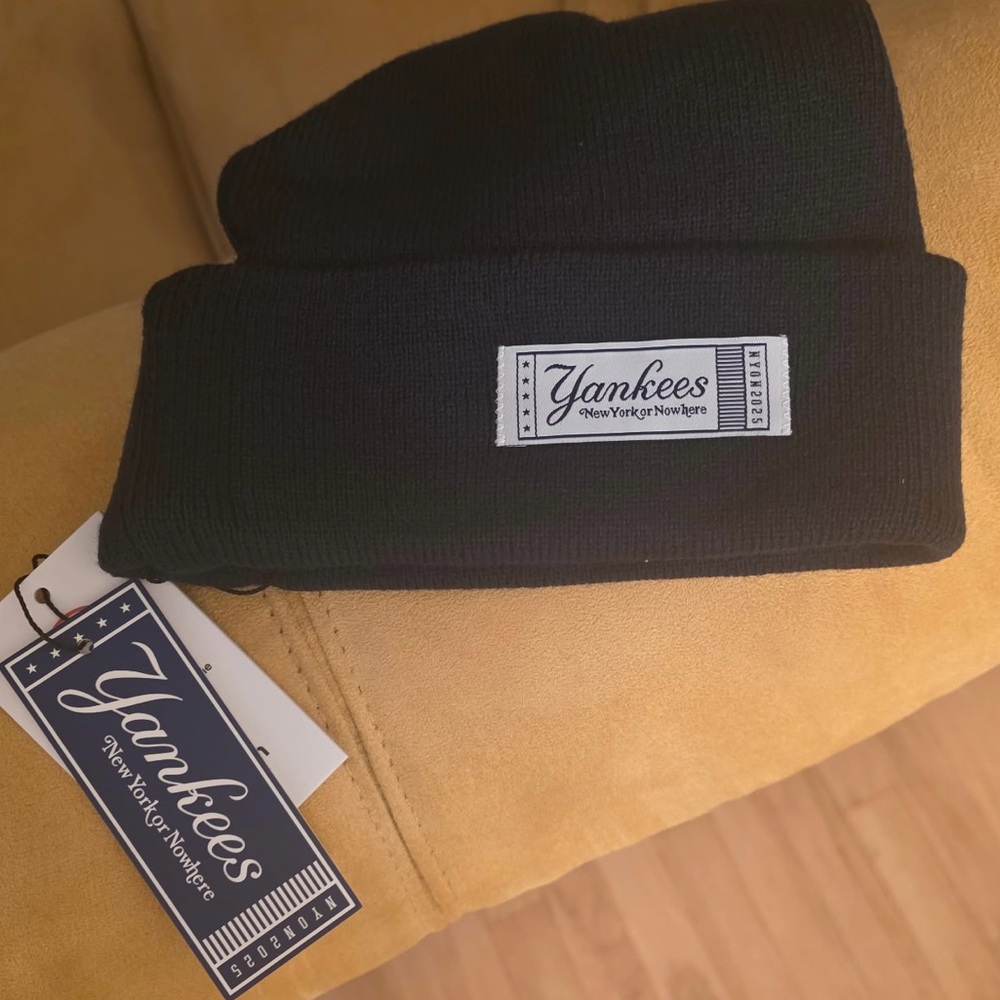 New York Yankees Knit Beanie NYON MLB Hat SGA 9/10/25